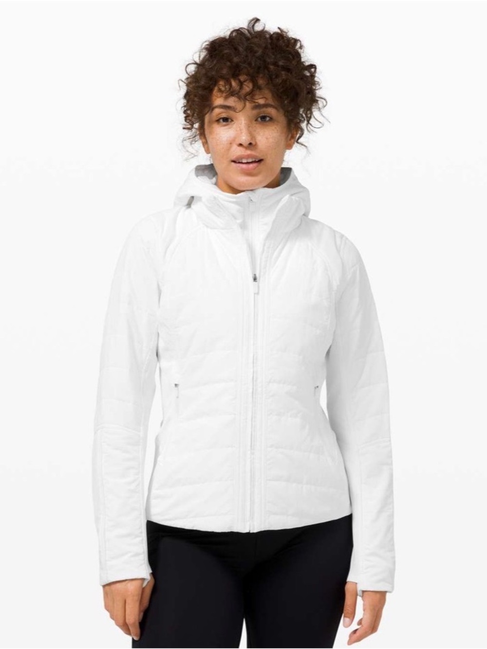 Lululemon Another Mile Puffer Jacket (White)